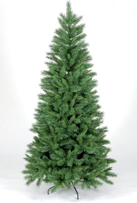 Snowtime New Duchess Spruce Hinged Christmas Tree Green10Ft/310Cm from B&Q