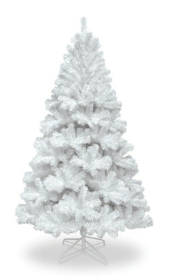 Snowtime Garden Store Direct Colorado Christmas Tree White 5Ft (150Cm) from B&Q
