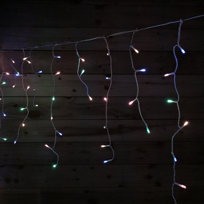 Samuel Alexander 1000 Led 24M Multifunction Icicle Indoor Outdoor Christmas Lights In Pastel from B&Q