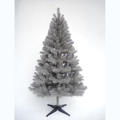 Snowtime 7Ft / 210Cm Colorado Spruce Artificial Christmas Tree In Grey from B&Q