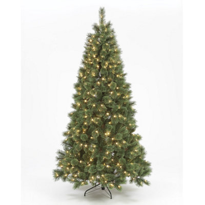 Snowtime 225Cm Pre-Lit Baltimore Pine W/430 Ww Leds from B&Q