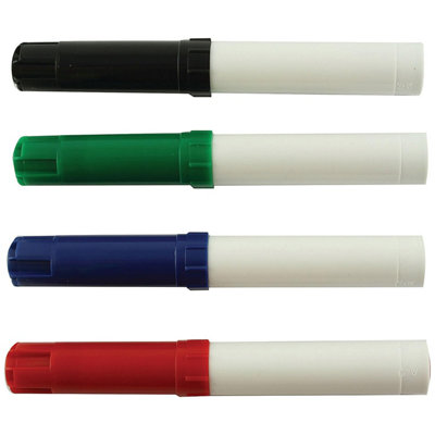 White Box Whitebox Wx01551 Flipchart MarkerAssorted (Pack Of 4) from B&Q