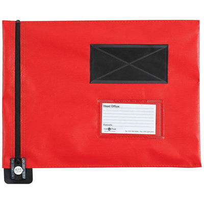 SecuPro Gosecure Flat Mailing Pouch 286X336 mm Red Fp7R from B&Q
