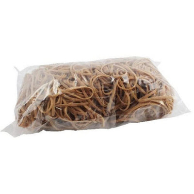White Box Whitebox 454G Size 33 Rubber BandsBrown from B&Q