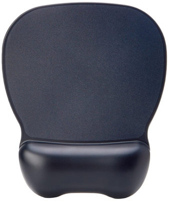 Contour Ergonomics Soft Skin Gel Mouse Mat Wrist RestBlack from B&Q