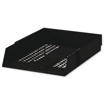 White Box Whitebox Contract LettertrayBlack from B&Q