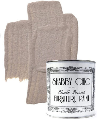 Rainbow Chalk Shabby Chic Chalk Based Furniture Paint 250Ml Latte from B&Q