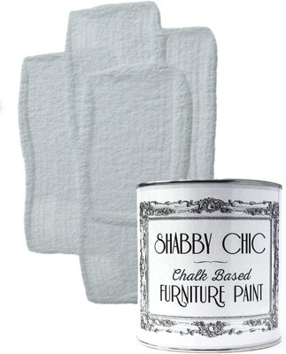Rainbow Chalk Shabby Chic Chalk Based Furniture Paint 1 Litre Caesious from B&Q