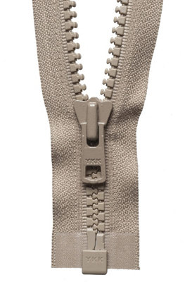 Groves Of Thames Hyv/W O/E Zip - Vislon Heavyweight Open End Zip: 66Cm: Fawn - Ykk 66Cm