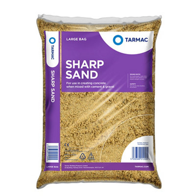 Tarmac Sharp SandLarge Bag from B&Q