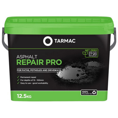 Tarmac Pro Pothole Asphalt Repair 12.5Kg from B&Q