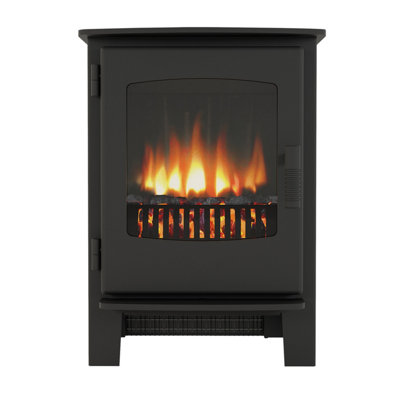 Newland Desire 5 Black Freestanding Electric Stove With Remote from B&Q