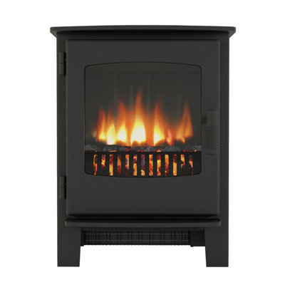 Newland Desire 6 Black Freestanding Electric Stove With Remote from B&Q