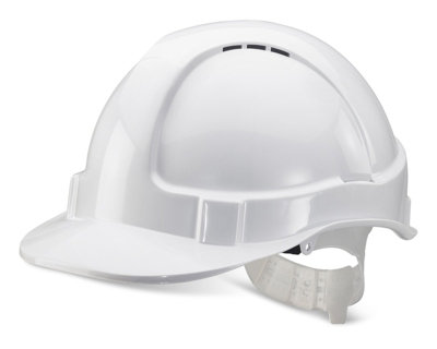 BEESWIFT ECONOMY VENTED SAFETY HELMET WHITE - Image 9