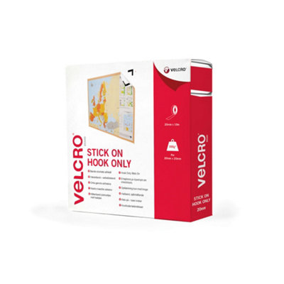 Velcro Sticky Hook Strip 20Mmx10m White - Image 6