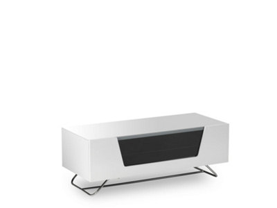 Alphason Chromium Tv-Stand With 1 Flap White1000mm from B&Q