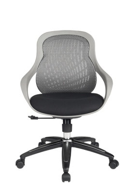 Alphason Croft Mesh Executive Office Chair Grey from B&Q