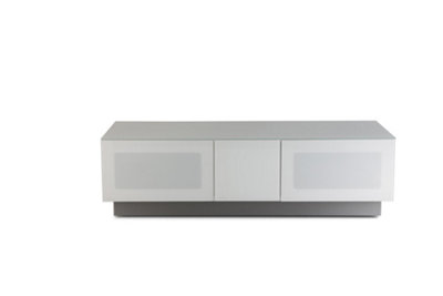 Alphason Tv-Stand With 1 Flap White1250mm from B&Q