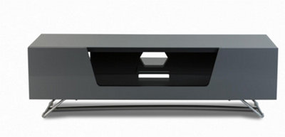 Alphason Chromium Tv-Stand Grey1200mm from B&Q