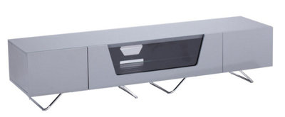 Chromium Tv-Stand With 2 Drawers & 1 Flap Grey1600mm from B&Q