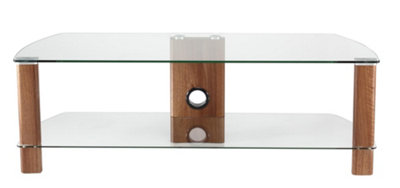 Alphason Century Tv-Stand Walnut Look/glass1200mm from B&Q