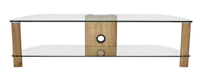 Alphason Century Tv-Stand Oak/Glass, 1500 Light