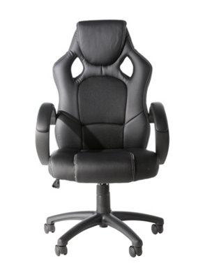 Alphason Daytona Office Chair With Wheels In Black from B&Q