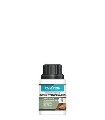 PolyvineHeavy Duty Floor VarnishDead Flat100Ml from B&Q