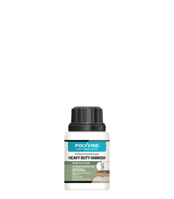 Z-Polyvine Heavy Duty Interior Wood Varnish Dead Flat 100Ml from B&Q