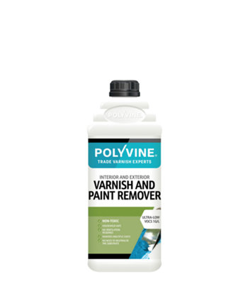 Polyvine Varnish & Paint Remover Non-Toxic 2L from B&Q
