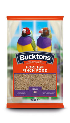 Bucktons Foreign Finch Food 20Kg from B&Q