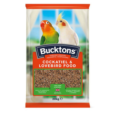 B&Q -  Bucktons Cockatiel & Lovebird 20Kg Bird Food