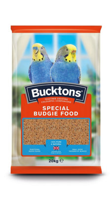 Bucktons Special Budgie Food 20Kg from B&Q