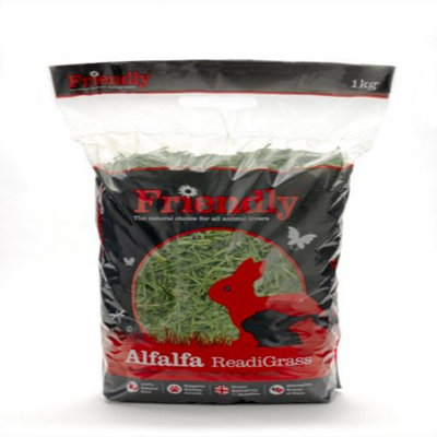 Friendly Alfalfa Readigrass For Small Animals 1Kg (Pack Of 4) from B&Q