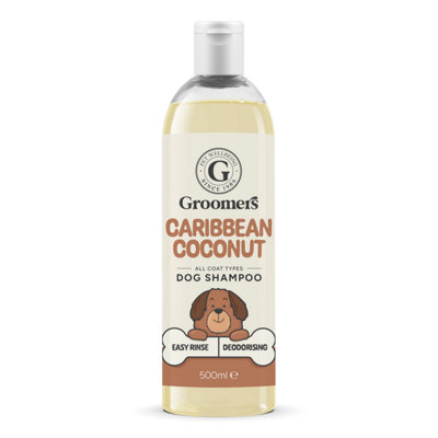 Groomers Deodorising Dog Shampoo 500MlCaribbean Coconut from B&Q