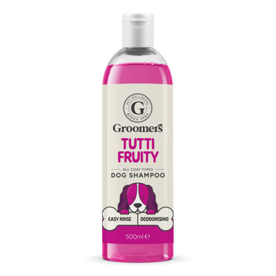 Groomers Deodorising Dog Shampoo 500MlTutti Fruity from B&Q