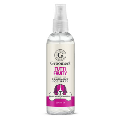 Groomers Deodorising & Conditioning Dog Fragrance Spray  250MlTutti Fruity from B&Q