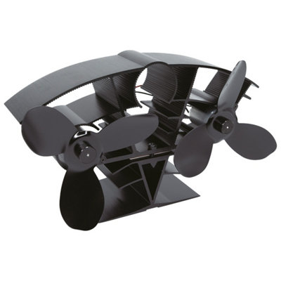 Valiant Whirlwind Twin Blade Stove Fan For Log Burners And Multifuel Stoves from B&Q