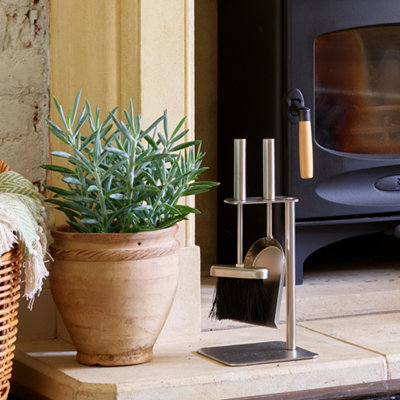 Valiant Fireside Companion Tool Set Include Brush, Shovel And Stand