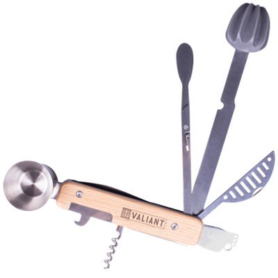 Cocktail Maker Set | Mixologist Bar Tool Kit | 9 Tools Included | 22.3cm x 4.3cm - Image 3
