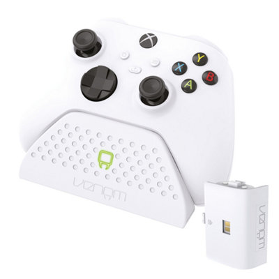 Venom Charging Dock For Xbox Series X, Series S & Xbox One Wireless Controllers With Rechargeable Battery Pack