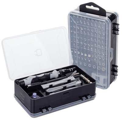 Venom 115-In-1 Precision Electronics Repair Kit With Screwdriver Set For Pcs, Laptops, Phones & Devices
