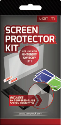 Venom Switch Lite 9H Tempered Glass Screen Protector Double Pack