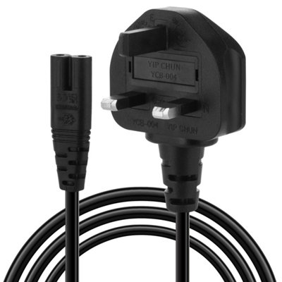 B&Q -  3 Metre Replacement Power Cable For Ps5 And Ps4