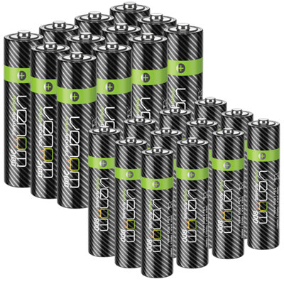 Venom High Capacity Rechargeable Aa / Aaa Batteries (Includes 12 X Aa Plus 12 X Aaa) from B&Q