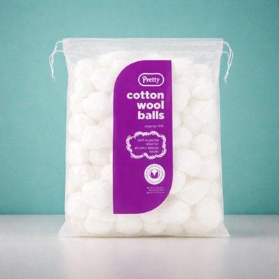 SuperGift.com Pretty Cotton Wool Balls 100's from B&Q