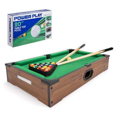 Toyrific Power Play Table Top Pool Game20 Inch from B&Q