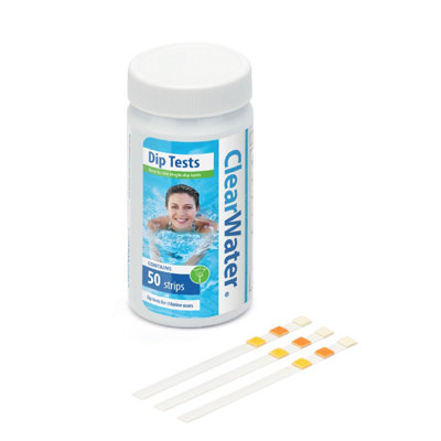 Clearwater 50 Test Strips For Hot Tubs And Pools from B&Q