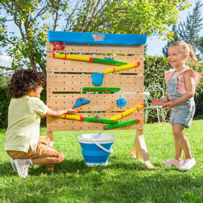 B&Q -  Wooden Waterwall Play Activity
