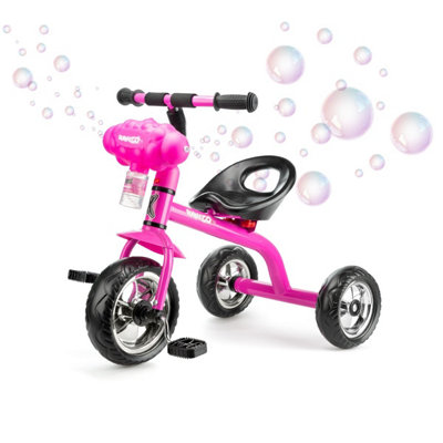 Xootz Bubble Go Trike - Pink Kids Tricycle - Image 8